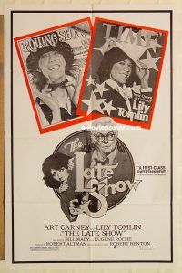 g694 LATE SHOW one-sheet movie poster '77 magazine parodies!