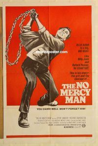 g842 NO MERCY MAN one-sheet movie poster '75 Michael Layne, Steven Sandor