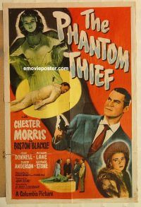 g895 PHANTOM THIEF one-sheet movie poster '46 Chester Morris, Boston Blackie