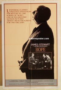 g984 ROPE one-sheet movie poster R83 James Stewart, Alfred Hitchcock