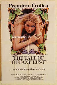 h133 TALE OF TIFFANY LUST one-sheet movie poster '81 Radley Metzger, sex!