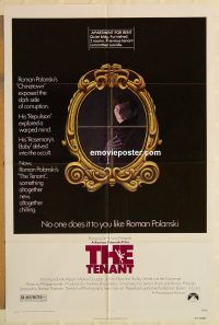 h151 TENANT one-sheet movie poster '76 Roman Polanski, Adjani