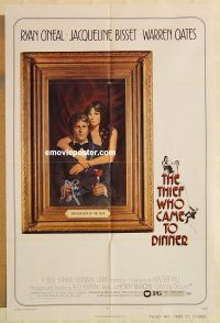 h166 THIEF WHO CAME TO DINNER style B one-sheet movie poster '73 O'Neal