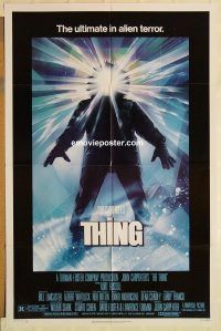 h168 THING one-sheet movie poster '82 John Carpenter, Russell