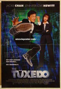h205 TUXEDO DS one-sheet movie poster '02 Jackie Chan, Jennifer Love Hewitt