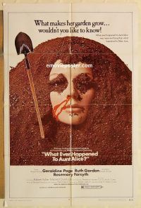 h268 WHAT EVER HAPPENED TO AUNT ALICE one-sheet movie poster '69 Page
