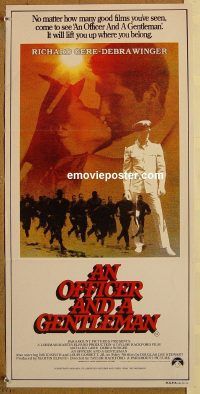 k706 OFFICER & A GENTLEMAN Australian daybill movie poster '82 Richard Gere