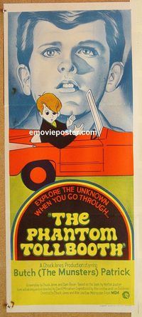 k718 PHANTOM TOLLBOOTH Australian daybill movie poster '69 Chuck Jones