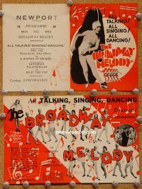 k306 BROADWAY MELODY movie herald '29 Charles King, Page