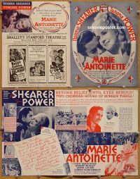 k347 MARIE ANTOINETTE movie herald '38 Norma Shearer, Power