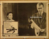 k034 ANATOMY OF A MURDER movie lobby card #4 '59 James Stewart, nighty