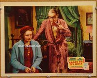 k039 BANJO ON MY KNEE #3 movie lobby card '36 Barbara Stanwyck nervous!