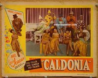 k054 CALDONIA #2 movie lobby card '45 Louis Jordan and sexy girls!