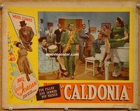 k055 CALDONIA #3 movie lobby card '45 Louis Jordan plays sax!