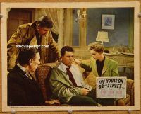 k091 HOUSE ON 92ND STREET movie lobby card '45 Eythe, film noir!