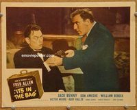 k102 IT'S IN THE BAG movie lobby card '45 Fred Allen, William Bendix