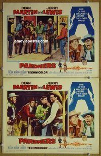 k212 PARDNERS 2 movie lobby cards R65 Jerry Lewis, Dean Martin