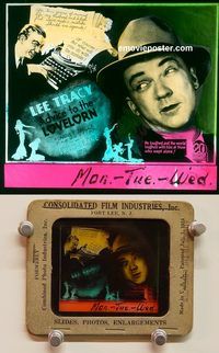 m011 ADVICE TO THE LOVELORN movie glass lantern slide '33 Lee Tracy