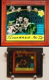 m036 ANDY HARDY GETS SPRING FEVER movie glass lantern slide '39 Rooney