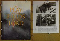 m293 AT PLAY IN THE FIELDS OF THE LORD movie presskit '91