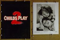 m342 CHILD'S PLAY 2 movie presskit '90 Vincent, Jenny Agutter