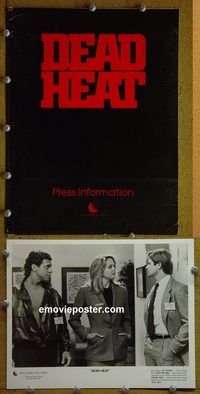 m365 DEAD HEAT movie presskit '88 Treat Williams, Joe Piscopo