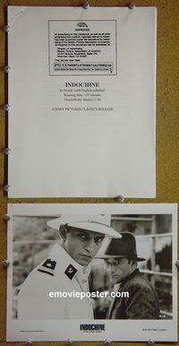 m462 INDOCHINE movie presskit '92 Catherine Deneuve, Perez