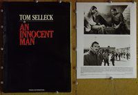 m463 INNOCENT MAN movie presskit '89 Tom Selleck, Abraham