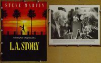 m484 LA STORY movie presskit '91 Steve Martin, Victoria Tennant