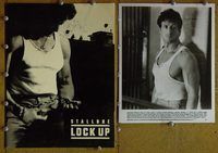 m497 LOCK UP movie presskit '89 Sylvester Stallone in prison!