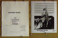 m536 MYSTERY TRAIN movie presskit '89 Jim Jarmusch