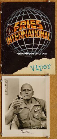 m673 VIPER movie presskit '88 Linda Purl, James Tolkan