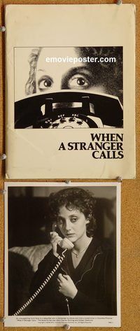 m685 WHEN A STRANGER CALLS movie presskit '79 Carol Kane