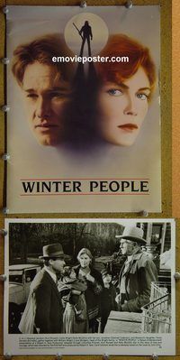 m697 WINTER PEOPLE movie presskit '89 Lloyd Bridges, Bullock