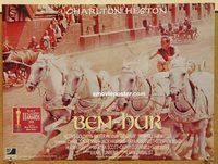 t280 BEN HUR 15x19.5 Pakistani movie poster R90s Charlton Heston, Boyd