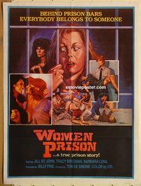 s224 CONCRETE JUNGLE #2 Pakistani movie poster '82 prison sex!