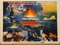 s393 FINAL COUNTDOWN Pakistani movie poster '80 Kirk Douglas, Sheen