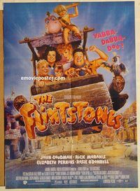s411 FLINTSTONES Pakistani movie poster '94 John Goodman, Moranis