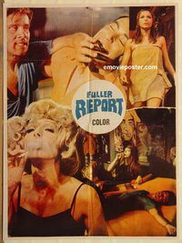 s431 FULLER REPORT Pakistani movie poster '67 Ken Clark, Eurospy