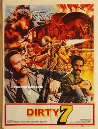 s510 HELL'S HEROES Pakistani movie poster '77 Bo Svenson