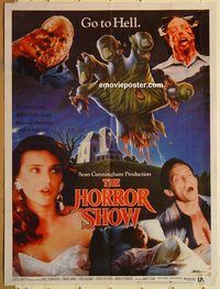 s536 HORROR SHOW style A Pakistani movie poster '89 House III