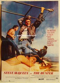 s550 HUNTER Pakistani movie poster '80 Steve McQueen, Wallach