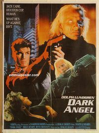 s554 I COME IN PEACE Pakistani movie poster '90 Dolph Lundgren