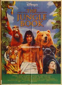 s593 JUNGLE BOOK Pakistani movie poster '94 Disney, Jason Scott Lee