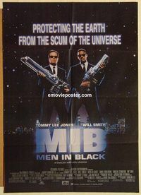 s748 MEN IN BLACK Pakistani movie poster '97 Will Smith, Tommy L Jones