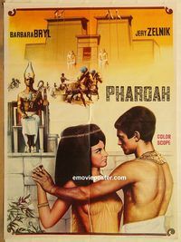 s860 PHARAOH Pakistani movie poster '66 Egyptian, Jerzy Kawalerowicz