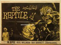 s928 REPTILE #2 Pakistani movie poster '66 snake Hammer horror!