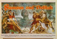 s968 SAMSON & DELILAH #1 Pakistani movie poster '49 Hedy Lamarr, Mature