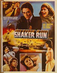 t004 SHAKER RUN #2 Pakistani movie poster '85 Robertson, Leif Garrett