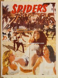 t064 SPIDERS Pakistani movie poster '00 Lana Parrilla, Josh Green